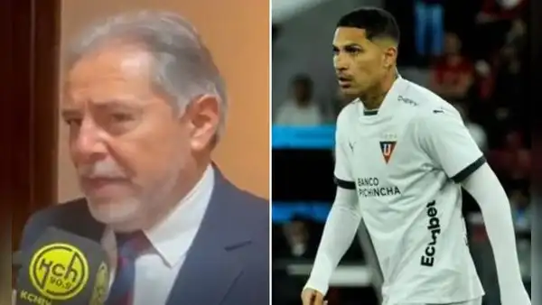 Presidente de LDU Quito arremetió contra Paolo Guerrero por poner condiciones para su renovación