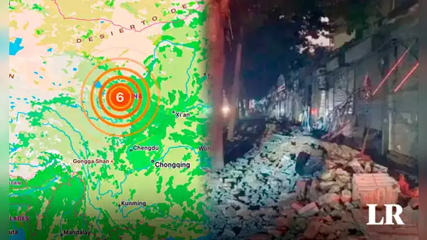 Temblor de 6,2 sacudió China: reportan al menos 111 personas muertas y más de 200 heridos