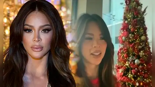 Sheyla Rojas muestra la LUJOSA decoración navideña de su mansión en México: "El árbol mide 5 metros"
