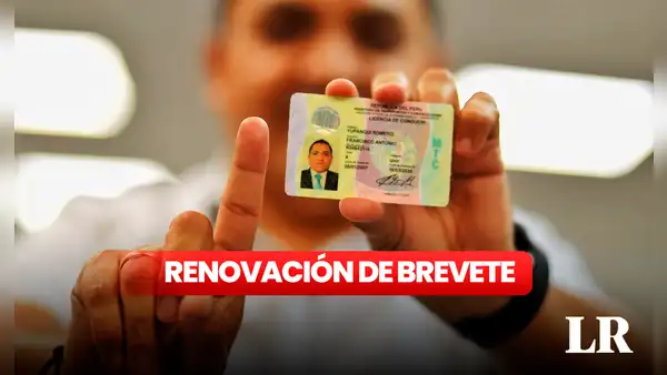 Licencia de conducir: ¿cómo renovar tu brevete si está por vencer?