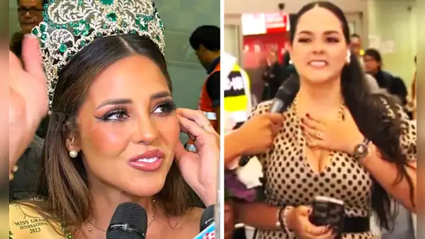 Hermana de Luciana se conmueve al dedicarle emotivo mensaje a su llegada a Perú: "Orgullo para el país"