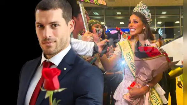 ¡Con una romántica sorpresa! Así recibió Patricio Parodi a Luciana Fuster tras su llegada al Perú