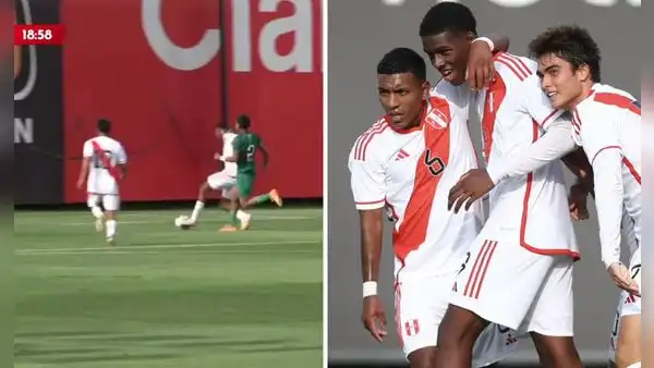 Los 2 golazos que anotó Víctor Guzmán, la joya de Perú sub-23 y Alianza Lima, ante Bolivia