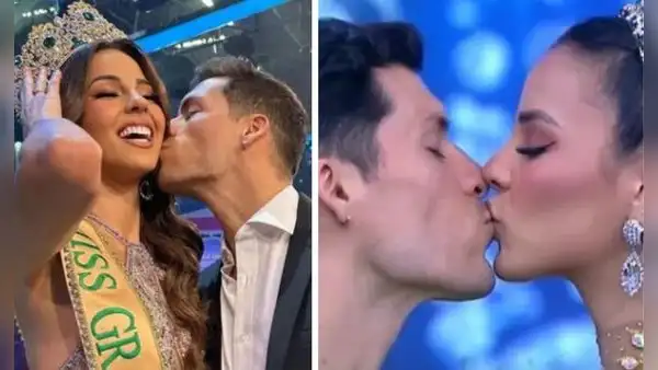 Luciana Fuster y Patricio Parodi se reencuentran en 'EGG' y se dan romántico beso en vivo