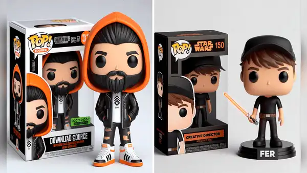 ¿Fan de los Funko Pop? Así podrás crear el tuyo gratis con IA y desde tu celular o PC