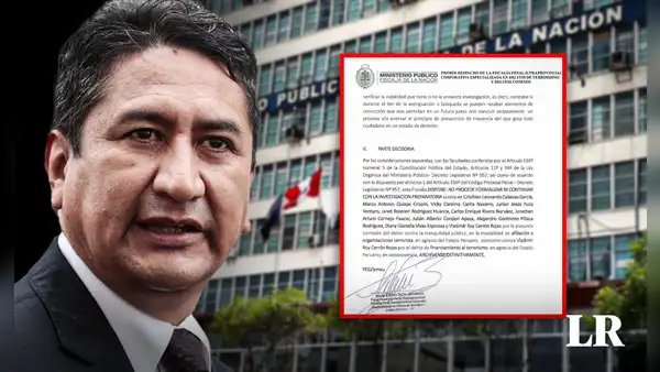Vladimir Cerrón: Ministerio Público archiva denuncia en su contra por terrorismo