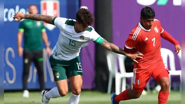 ¡Escandaloso final! El partido Perú vs. Bolivia sub-23 fue suspendido tras pelea entre jugadores