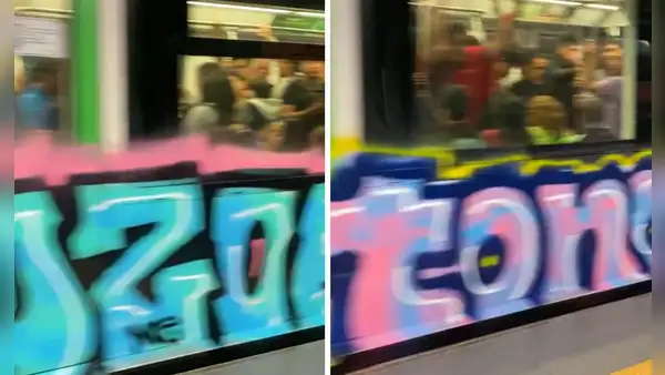 ¿Cómo pintaron la Línea 1 del Metro de Lima con graffiti? Peruana revela su experiencia: "Parece tren de Nueva York"