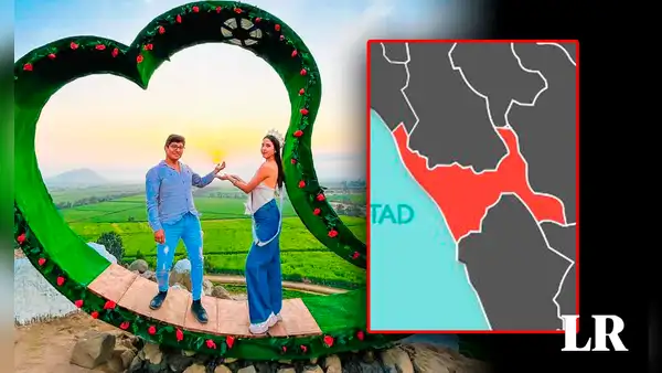 Inauguran mirador con un corazón gigante en un cerro de Trujillo: ¿en qué parte?