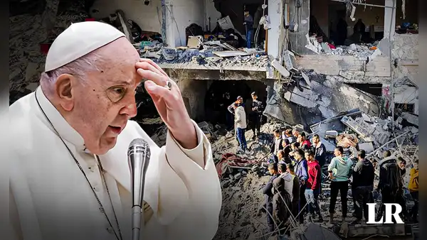 Papa Francisco pide el fin de la guerra en Gaza, entre Israel y Hamás, en su mensaje de Navidad