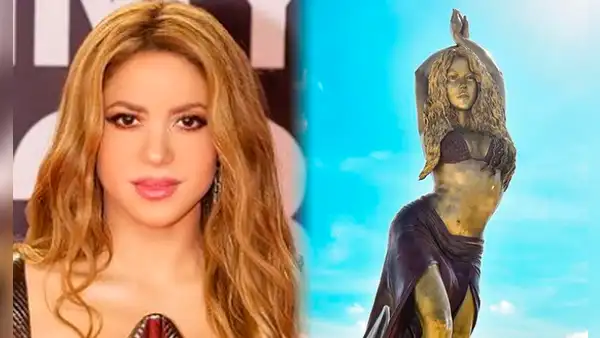 Shakira ya tiene su estatua en Barranquilla: así reaccionaron sus padres al ver el monumento