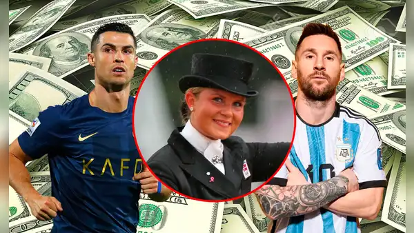 La deportista olímpica que tiene más dinero que Messi y Cristiano Ronaldo juntos