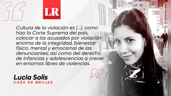 Cultura de la violación, por Lucia Solis