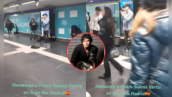 Peruano en España rinde homenaje a PSV en Gran Vía de Madrid: “Un gran ícono del rock en Perú”