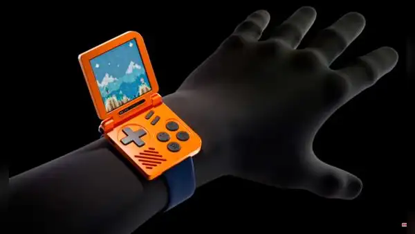 Lanzan 'reloj gamer' que se transforma en consola y que permite jugar videojuegos retro