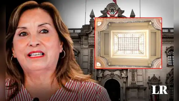 Dina Boluarte pagó más de S/300.000 para reparar 2 tragaluces de Palacio de Gobierno