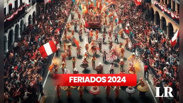 Más que en el 2023: ¿cuáles son los 16 feriados del 2024 en el Perú?