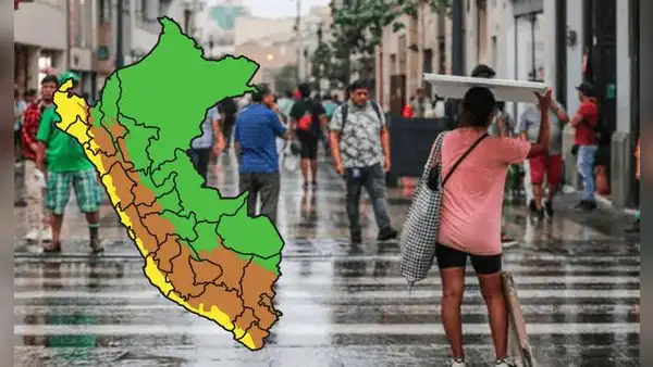 Senamhi advierte fuertes lluvias del 1 al 3 de enero del 2024 en 17 regiones: ¿cuáles son?