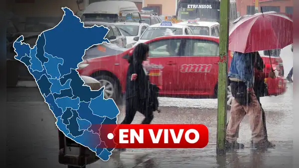 Lluvias en Perú EN VIVO: Senamhi alerta fuertes precipitaciones en 17 regiones