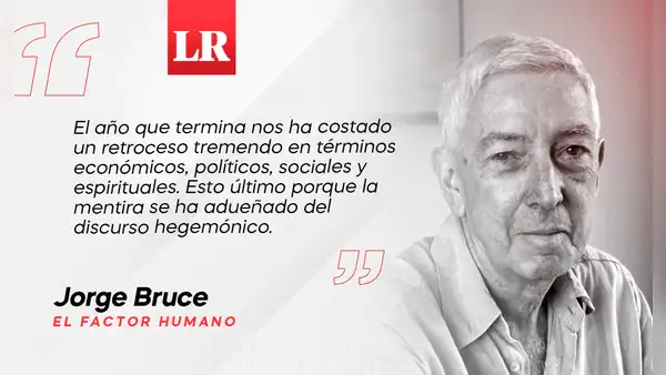 Un año de regresión, por Jorge Bruce
