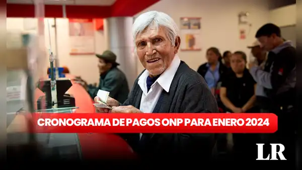 ¿Quieres saber cuándo cobras tu pensión en enero? Revisa el cronograma ONP