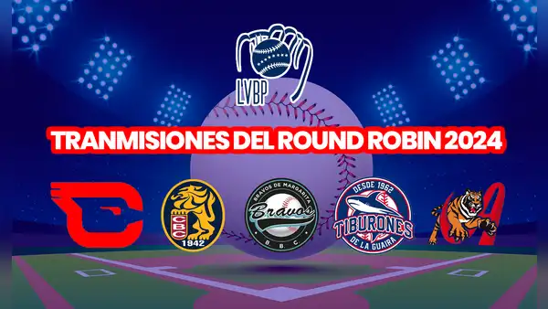 Calendario de transmisiones LVBP Round Robin 2024: canales, plataformas y dónde ver GRATIS el béisbol venezolano