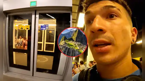 Venezolano sube a la Línea 2 del Metro de Lima y hace curioso comentario: “La próxima ruta debe ser a Machu Picchu”
