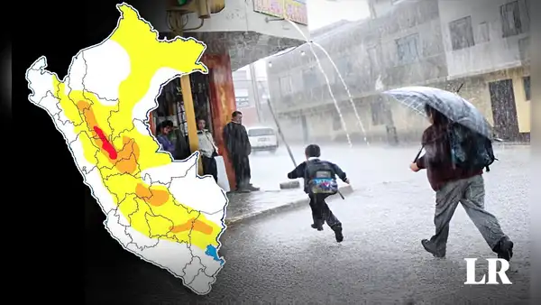 Senamhi advierte fuertes lluvias del 4 al 6 de enero en 24 regiones del Perú: ¿cuáles son?