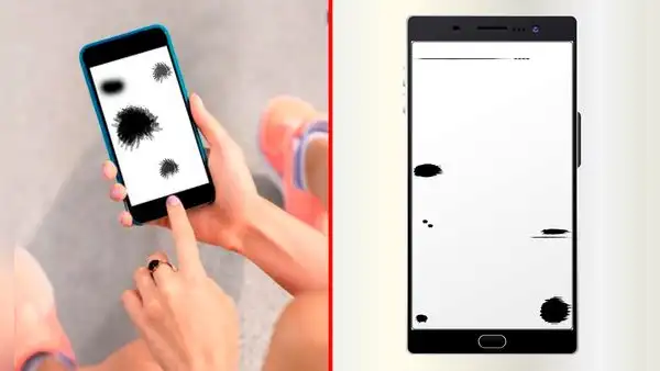 ¿Qué son las manchas negras que aparecen en la pantalla de tu celular y cómo puedes borrarlas?