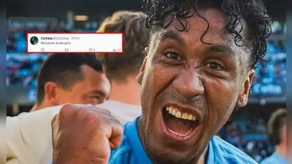 Canal eligió como figura a Isco, pero hinchas de Celta prefirieron a Tapia: "Renueven al peruano"