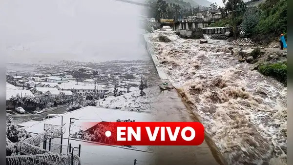 Lluvias en Perú EN VIVO: Senamhi anuncia fuertes lluvias en 24 regiones y Pasco está en emergencia