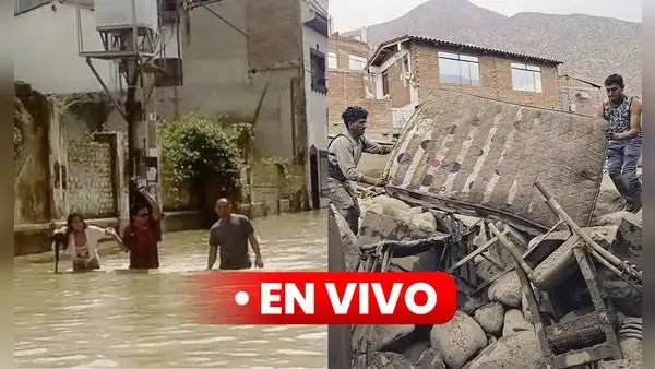 Fenómeno El Niño en Perú EN VIVO: 12 regiones en riesgo muy alto ante huaicos e inundaciones