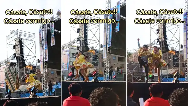 Rosita de Espinar la rompe cantando y bailando en concierto: “Si tanto me quieres, cásate conmigo”