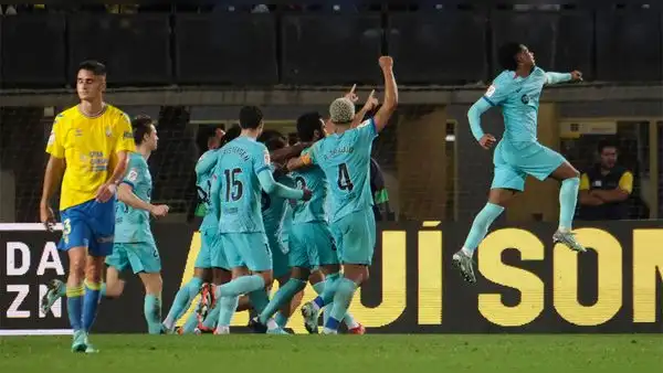 Victoria agónica: FC Barcelona derrotó 2-1 a Las Palmas en calidad de visitante por LaLiga EA Sports