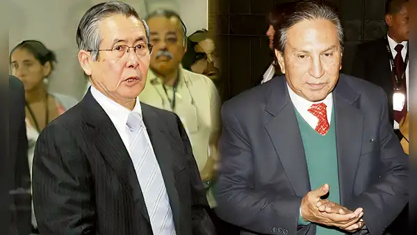 Alberto Fujimori y Alejandro Toledo enfrentan a la justicia por sus delitos