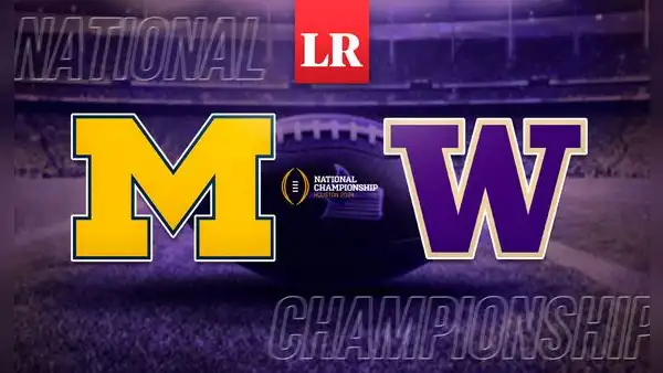 Michigan vs. Washington EN VIVO: hora y dónde ver la final del fútbol americano colegial NCAA 2024