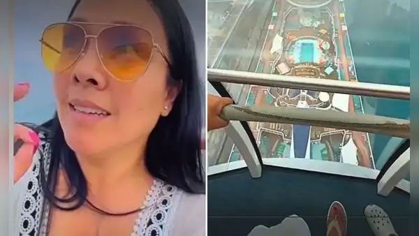 Tula Rodríguez se muestra aterrada en viaje en crucero con su hija: "De solo ver me da nervios"