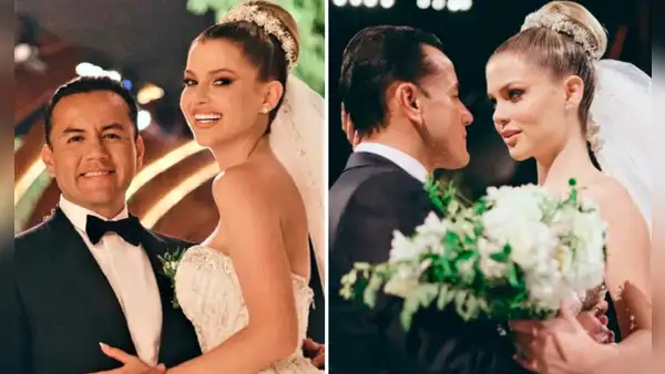 Richard Acuña sorprendió a Brunella con hermoso regalo por su primer año de casados: “Te amo”