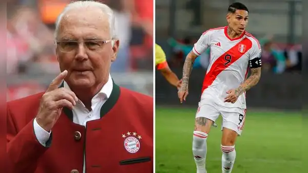 Paolo Guerrero y su sentido mensaje tras el fallecimiento de Franz Beckenbauer