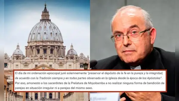 Obispo en Perú prohíbe a 51 sacerdotes bendecir a parejas homosexuales: desacato al Vaticano