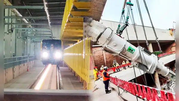 Obras de la Línea 2 llegan a la estación Cangallo: ¿cuál es la siguiente parada de la tuneladora Delia?