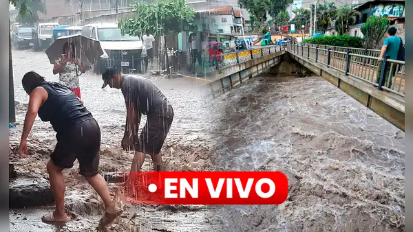 Lluvias en Perú EN VIVO: Senamhi alerta fuertes lluvias en provincias de Lima y otras 16 regiones