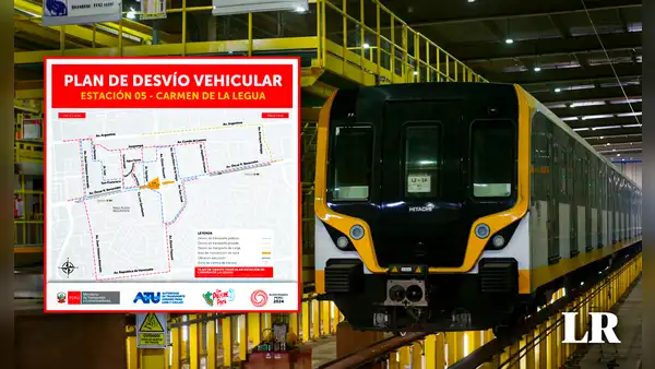 Línea 2 del Metro de Lima: desvío vehicular en la av. Óscar R. Benavides inicia el 28 de enero