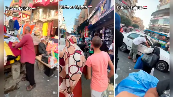 Peruano visita El Cairo y queda atónito por gran cantidad de comercio ambulante: “Parece Gamarra”