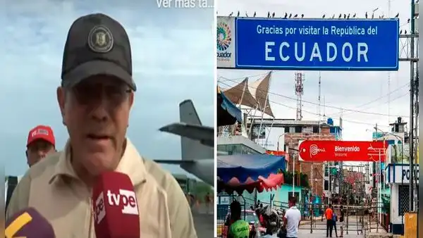 Ministro de Defensa descarta cierre de fronteras de Perú con Ecuador: "No amerita"