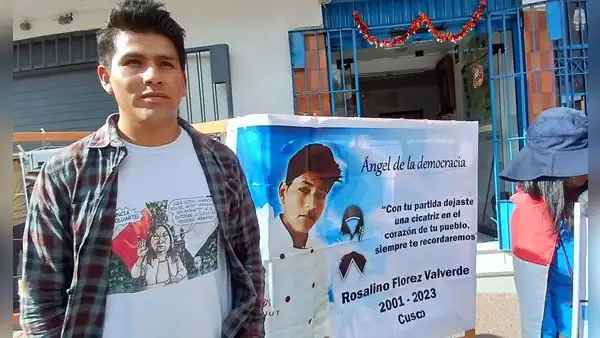 Hermano de Rosalino Flores, víctima de las protestas: "La Policía no debe proteger a los asesinos"