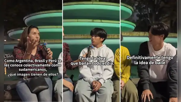 Joven pregunta a asiáticos cómo es la gente de Sudamérica y respuesta sorprende: “Muy bailarines”