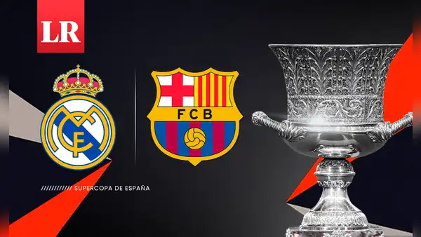 [DirecTV Sports, En Vivo] Real Madrid vs. Barcelona: ¿a qué hora juegan la final de la Supercopa?