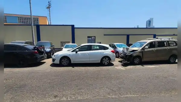 Accidente en Vía Expresa: cuádruple choque deja siete heridos | VIDEO