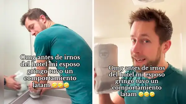 Estadounidense se lleva papel higiénico de hotel y usuarios señalan: “Adoptó costumbre de los latinos”